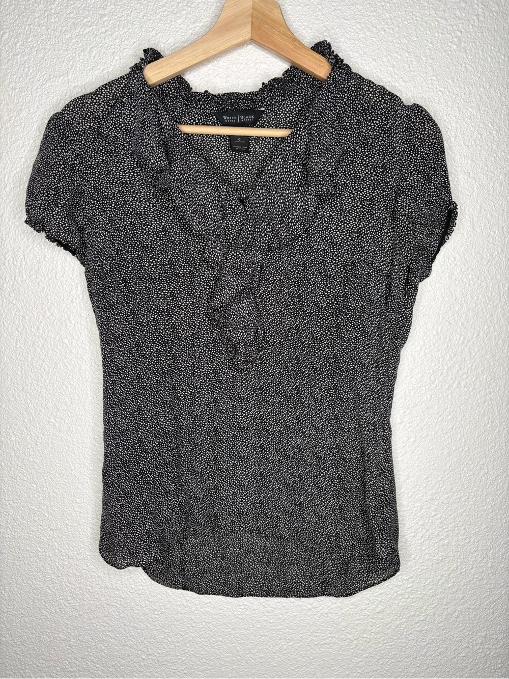 WHBM | Silk Polka Dot Top